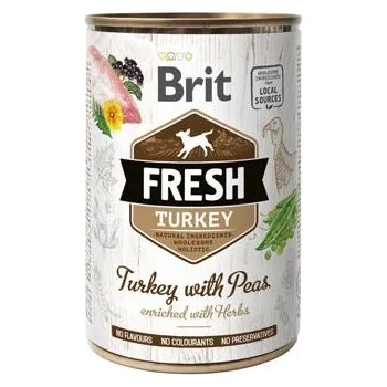 Krmivo pro psa Krmivo pro psy BRIT Fresh Krůta hráškem 400 g