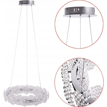 Závěsné svítidlo TOOLIGHT MS017-CP, 1 světelný bod, integrovaný LED zdroj