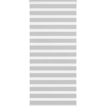 Roleta Zebra roleta, světle šedá, šíře látky 100, 9 Cm , polyester