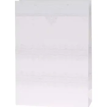 Obraz Luxusní dárkové tašky bílé, formát A5 12 Ks