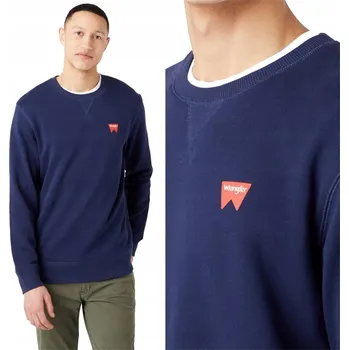 Pánská mikina Pánská mikina Wrangler SIGN OFF CREW velikost XXL