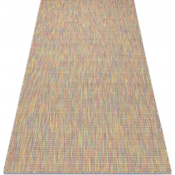 Koberec KOBEREC PROPLÉTANÝ SISAL 140x190 MELANŽOVÝ duhový #D477