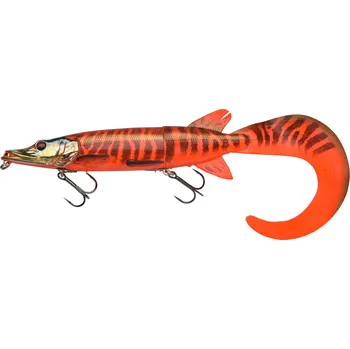 Umělá nástraha Savage Gear Gumová Nástraha 3D Hybrid Pike Slow Sinking Red Pike - 25 cm 100 g