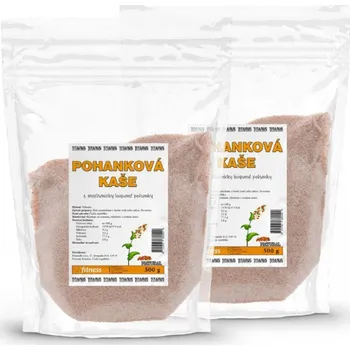 Fitness strava TITANUS Pohanková kaše natural 500g 1+1