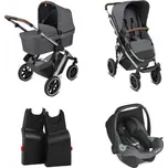 Kočárek ABC Design Salsa 4 Air asphalt + autosedačka + adaptér ZDARMA
