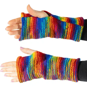 Rukavice Vlněné bezprstové rukavice Lopika Rainbow Spectrum, Sittar.cz