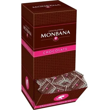 Čokoláda Hořká čokoláda Monbana 70 %, 200x 4 g
