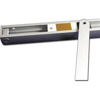 Zavírač dveří Aretační lišta GEZE T-Stop pro TS 3000/5000, stříbrná