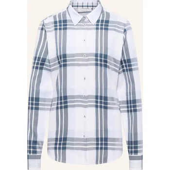 Dámská halenka Eterna Dámská Košile, bílá / šedá / modrá, 36