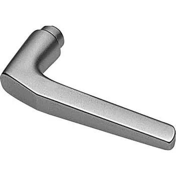 Dveřní kování AMF otvorový díl kliky 418 rovný, nástavec 18mm, VK8mm, ALu stříbrný elox