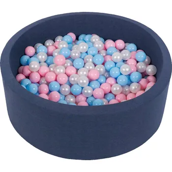 Suchý bazén Suchý bazén SELONIS 90x30 kulatý s 200 míčky PRO DĚTI