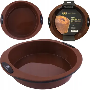 Nádoba na pečení SILIKONOVÁ FORMA NA PEČENÍ BÁBOVKY forma na dort kulatá FORMIČKA 28CM