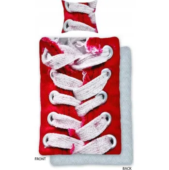 Povlečení Bavlněné Povlečení 160x200 + povlak na polštář pro mládež 100% BAVLNA BAVLNA Tenisky