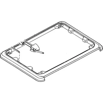 Autodoplněk Základní rám s pohonem a klikovým převodem DOMETIC Heki 1 Barva: Šedá