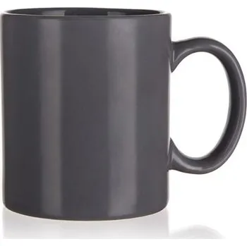 Hrnek Banquet MAT - keramický, šedý, 350 ml