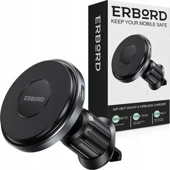 Držák do ventilační mřížky Erbord černý