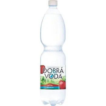 Voda Minerální voda Dobrá voda jahoda 1,5 l,bal=6ks