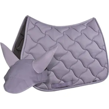 Podsedlová dečka + čabraka EQUILINE Rombo Fluid, všestranná, lila