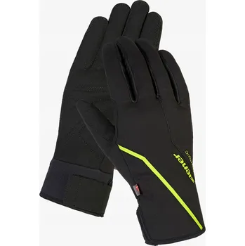 Rukavice Softshellové rukavice Ziener Ultimo PR - černo/limetkové, velikost 7
