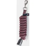 Vodítko EQUILINE Gabe s klasickou karabinou, 3,0x2,5 m, vínová