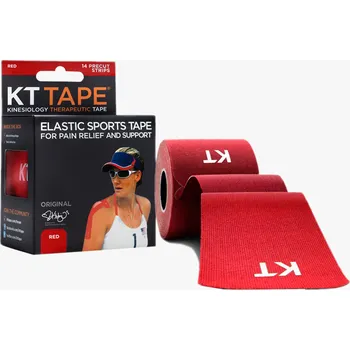Tejpovací páska KT Tape Original Cotton Precut Red