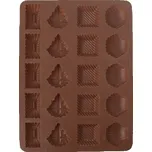 ORION Forma silikon Pracny 20 mix hnědá 151724