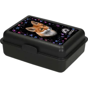 Svačinový box Svačinový box Ulitaa Liška – dělený eco box (bez BPA)