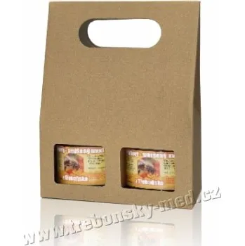 Dárková krabice na med 2 x 0,25 kg