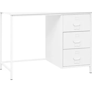 Psací stůl Obdélníkový psací stůl VidaXL 105 x 52 x 75 cm bílý