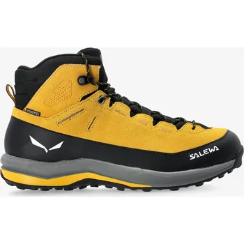 Dívčí obuv Dětské boty Salewa MTN Trainer 2 Mid PTX - gold/gold 28