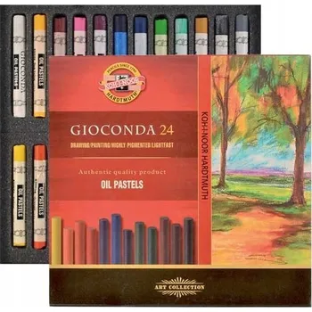 Pastelka Pastelky Koh-I-Noor pastelové, 24 ks