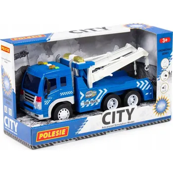 autíčko Autopřepravník s pohonem Polesie 86525 se světlem a zvukem