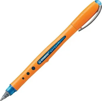 Gelový roller s víčkem STABILO Worker+, oranžový