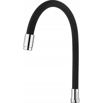 Vodovodní baterie Kuchyňská baterie Invena Pogo, černá/stříbrná