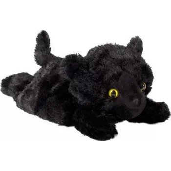 plyšák Albi Hřejivá černá kočka W3