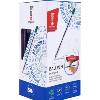 Propiska kancelářská 0,7mm zelená (50 Ks) MemoBe