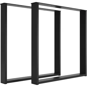 Psací stůl Kovové nohy ke stolu, stolku, psacímu stolu, loft industrial, podstavec, černé