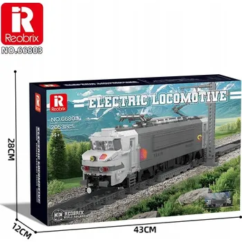 ostatní stavebnice Stavební Stavebnice - Elektrická lokomotiva, 2052 dílů (66803)