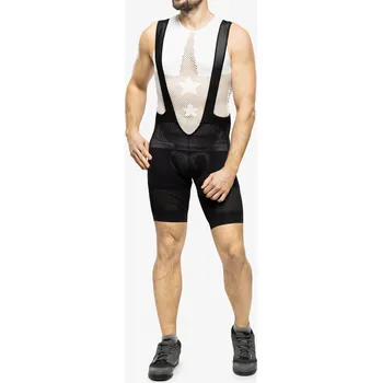Cyklistické kalhoty Cyklistické Kraťasy Maloja Poplar Strap NOS s vycpávkou - Moonless S