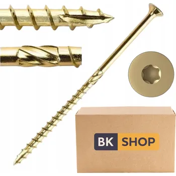 Vrták Šrouby do dřeva BKshop 8 x 80 mm 50 ks