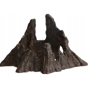 Obraz Dekoracja do Akwarium Kořen Stromu z Pryskyřice Přírodní Bezpečná Stylová