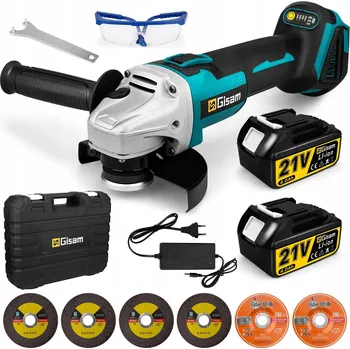 úhlová bruska Úhlová bruska akumulátorová Gisam 1500 W 21 V