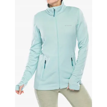 Dámská mikina Dámská Mikina fleecová Columbia Park View Grid Fleece Full Zip - sprej L