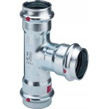 Fitinka T-rozdělovač 28x18x28 mm Viega Prestabo 5587