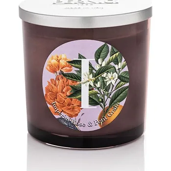 Svíčka Pernici Elementi - Imperial Rose & Petitgrain Doba hoření: 60 - 65 hodin Vonná svíčka