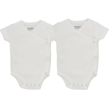 Kojenecký body Body Dvojbalení Kojenecké Krátký Rukáv Patentky 100% Bavlna Primigi 3+/104 cm