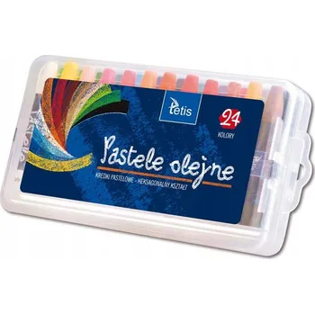 Pastelka Šestihranné Olejové pastelky Tetis A-KT020-AF 24