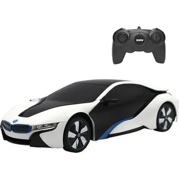Modelářství RASTAR R/C 1:24 BMW i8 auto na dálkové ovládání - citlivé na UV záření (bílé a žluté)