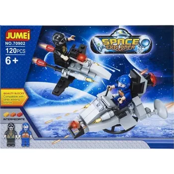 ostatní stavebnice Jumei Stavebnice VESMÍRNÁ EXPEDICE 120 dílů 25 x 18 cm