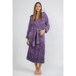 Dlouhý župan Diana fialový L